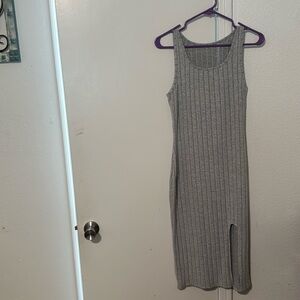Very cute sleeveless gray dress never worn